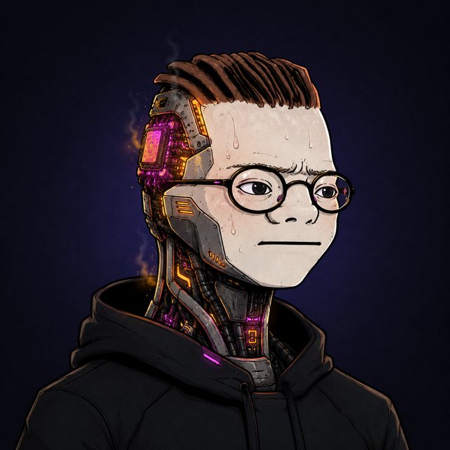 SWEATY — sweating cyborg zoomer